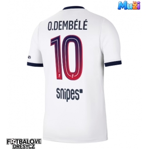 Paris Saint-Germain Ousmane Dembele #10 Venkovní Dres 2026-27 Krátký Rukáv Paris Saint-Germain Ousmane Dembele #10 Venkovní Dres 2026-27 Krátký Rukáv